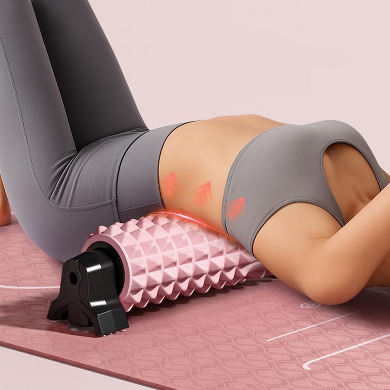 Portable Foam Roller with Suction Cup for Muscle Massage &