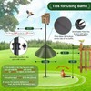 Gtongoko 19 Inch Squirrel Baffle for Bird Feeder Pole Squirrel