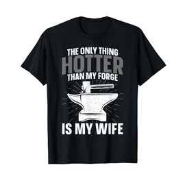 Funny Blacksmith Art For Men Boys Blacksmithing Tool Forging T-Shirt