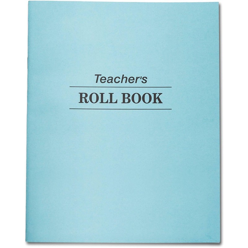Teachers Roll Book & Class Record, 48 Double Sided Sheets,