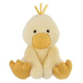 Apricot Lamb Toys Plush Yellow Clever Duck Stuffed Animal Soft Cuddly Perfect for Child 8.5Inches