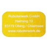 Roboterwerk Drone Marking Signs with Laser Engraving, Aluminium, 31 x