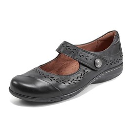 Cobb Hill Perry Women's Slip On, 8 B(M) US, Black Leather