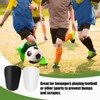 2 Pairs Mini Soccer Shin Guards, 3.93 x 2.36 inch
