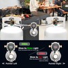 GHAKUTB RV Propane 2-Stage Auto Changeover Rv Propane Regulator with