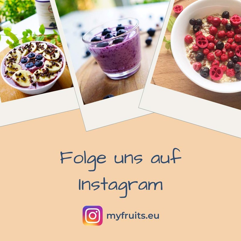 myfruits Organic Acai Powder, Freeze-Dried Ground Berries, 70 g, No