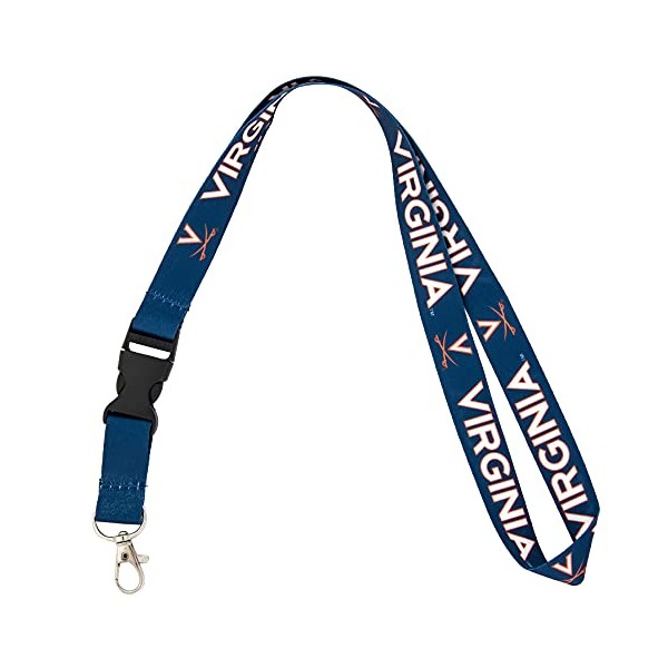 University of Virginia Lanyard Cavaliers UVA Car Keys ID Badge