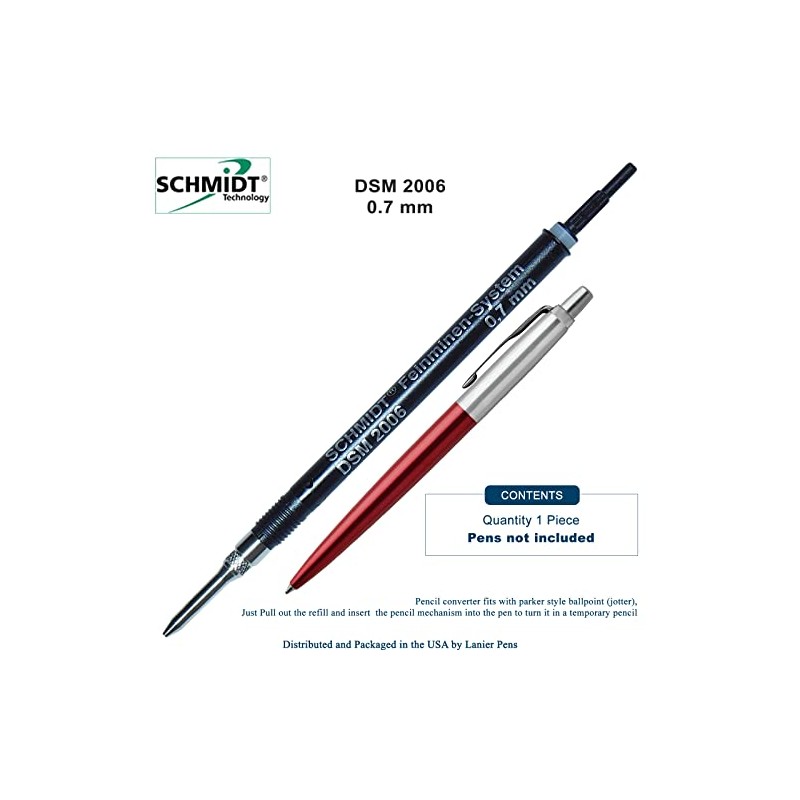 Schmidt DSM 2006 Feinminen-System 0.7mm Lead Refill for Mechanical Pencil