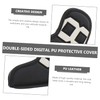GRIRIW 10Pcs Golf Putter Head Covers Double Sided Numbers PU