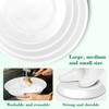 U0U 3 Size Round Stepping Stone Mold,10" 11.4" 12.6" Cement