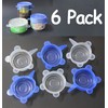 Comtim Pet Food Can Lids, Silicone Stretch Can Lids Covers