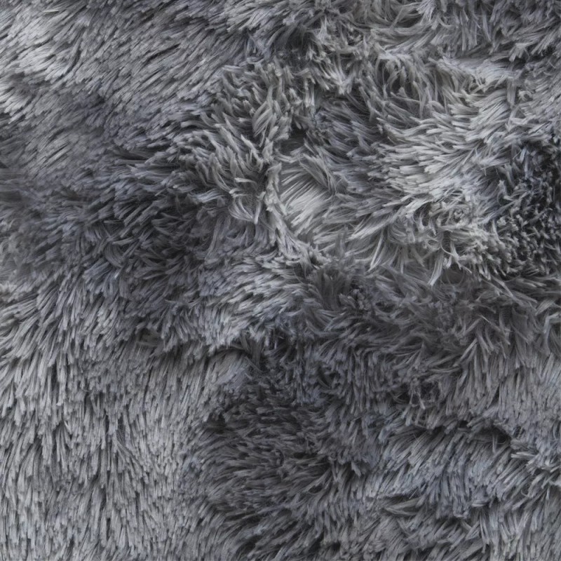 Elefantito Cobertor Matrimonial Grizzly Negro Gris 2 Vistas Invernal