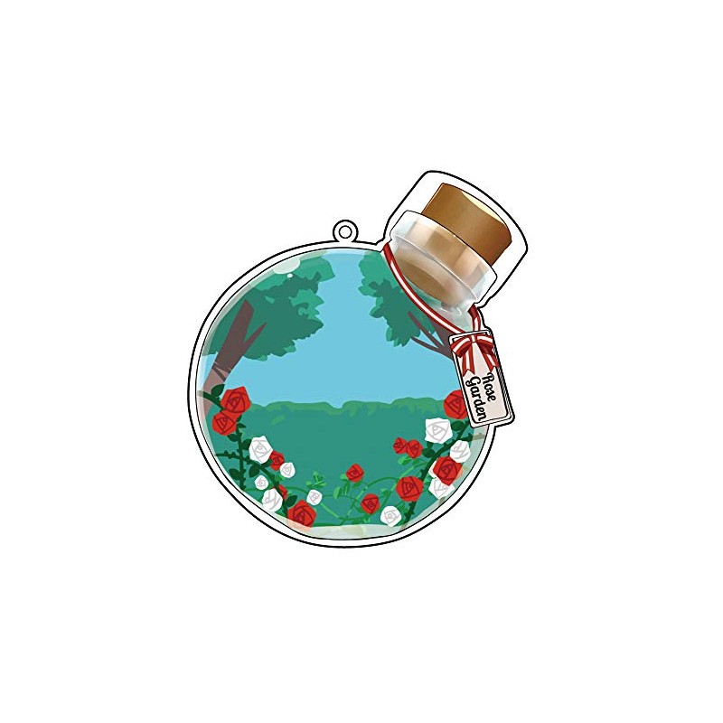Hagoromo Acrylic Makeup Cover #Secret Garden No.82302