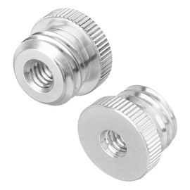 VOCIBO® Thread Adapter Pack of 2 5/8 to 1/4 Adapter, Tripod Adapter 1/4"-20 to 5/8"-11, Thread Screw Adapter, Laser Adapter for Tripod Laser Level Microphone Stand