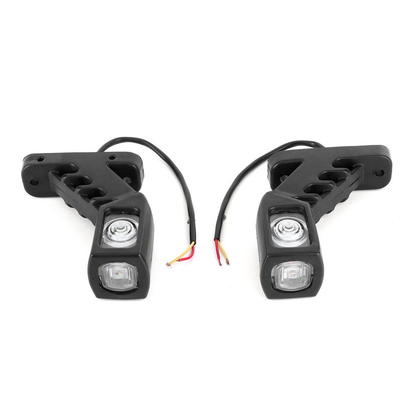 10‑30V Car Truck Trailer 3 Sides 4LED Side Marker Lights