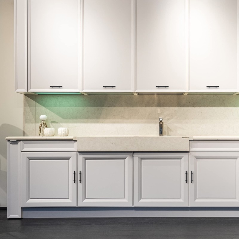 Ravinte 30 Pack 6 Inch Cabinet Pulls Matte Black Kitchen