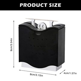 Toothpick Dispenser, Creative Pop-up Toothpick Dispenser for Table, Hotel, Kitchen, Easy Refill, Suitable Length 6.5 cm Toothpick