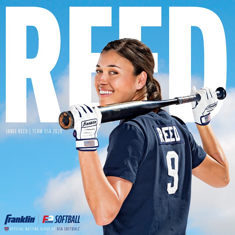 Franklin Sports USA Softball Women's Batting Gloves - CFX Pro