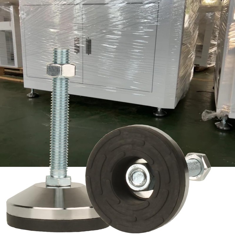 MUHOUZHINANG Heavy Duty Leveling Screw Leg,Leg Leveler 3.14" Dia Base,Adjustable