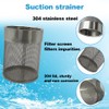 COTONLAKE 1inch 304 stainless steel filter head with internal thread