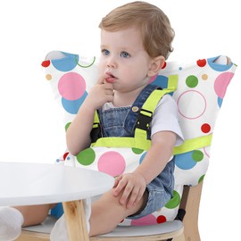Vine Easy Seat Portable Travel High Chair | Adjustable, Safety, Washable | Toddler High Chair Seat Cover | Convenient Cloth Travel High Chair Fits in Your Handbag