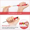 Coolrunner 1Pcs Carpenter Pencils, Mechanical Construction Pencil with Built-in Sharpener