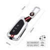 OTMIK Zinc Alloy Car Key Case Compatible with VW Golf
