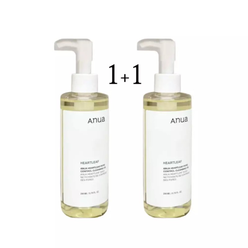Anua 아누아 어성초 포어 컨트롤 클렌징오일 200ml+200ml Anua Astringent Pore