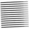 WOONEKY Flexible Hacksaw Blades 25pcs Set Double-sided Carbon Steel Ideal