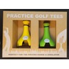 The Good Hombre Golf Tees for practice Yellow, Green