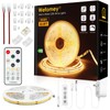 COB LED Strip Light Warm White 3000K, 32.8ft Dimmable Bright
