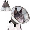Pilviset Soft Dog Cone Collar After Surgery,Clear Padded Collar,E-Collars for