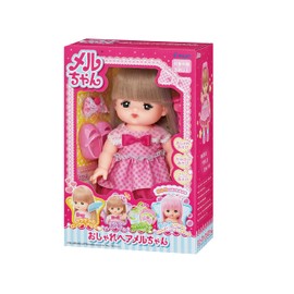 Mell-chan Doll Set, Fashionable Hair Mell-chan (2022 Released), Pink 1851571