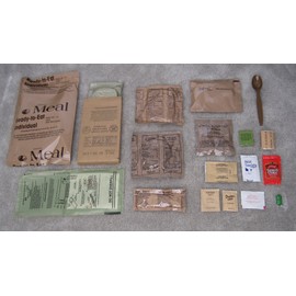 Meal Ready to Eat (MRE), Genuine US Military Issue