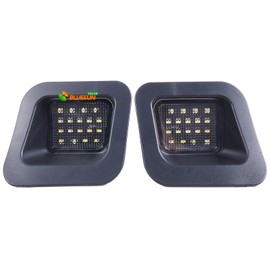 BLUESUNSOLAR Left and Right Rear Bumper Lights LED Lamps 55077292AF 55078095AE Replacement for Dodge Ram 1500 2500 3500