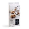 Lékué 20 Cavity Gourmet Shell Shaped Mini Madeleine Mould, Black