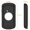 PHONILLICO PHONILLICOCase für Garmin Edge 1040 – Schwarze Silikonhülle mit