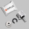 FOVPLUE Quick-Release Fender Seat Hardware Kit,1/4″-20 Thread Seat Bolt/Screw and