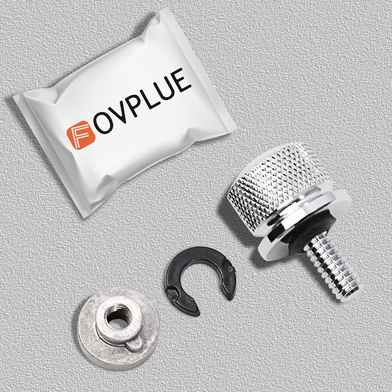 FOVPLUE Quick-Release Fender Seat Hardware Kit,1/4″-20 Thread Seat Bolt/Screw and
