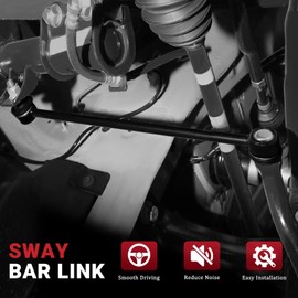 AICARS Sway Bar Link Compatible with Fiat 500X/Jeep Compass Renegade 2015-2022 Front Stabilizer Bar Links Replacement for K750795