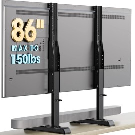 Ax Waber TV Stand for 37-86 Inch TVs Height Adjustable VESA 800x600mm 150lbs