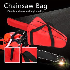 Chainsaw Carrying Bag Heavy Duty Waterproof Oxford Cloth Portable Bag Portable Chain Saw Case Toolkit for Lumberjack (20 Inch)