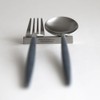 Dalton Square Cutlery Rest, Matte Gold, Stainless Steel