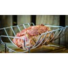 Grillfürst 2-in-1 Stainless Steel Rib Holder and Roasting Basket