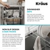 Kraus Workstation Kitchen Sink Dish Drying Rack Drainer and Utensil