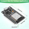 3 Pcs ESP32 Development Board ESP-WROOM-32 ESP-32S Dual Mode WiFi