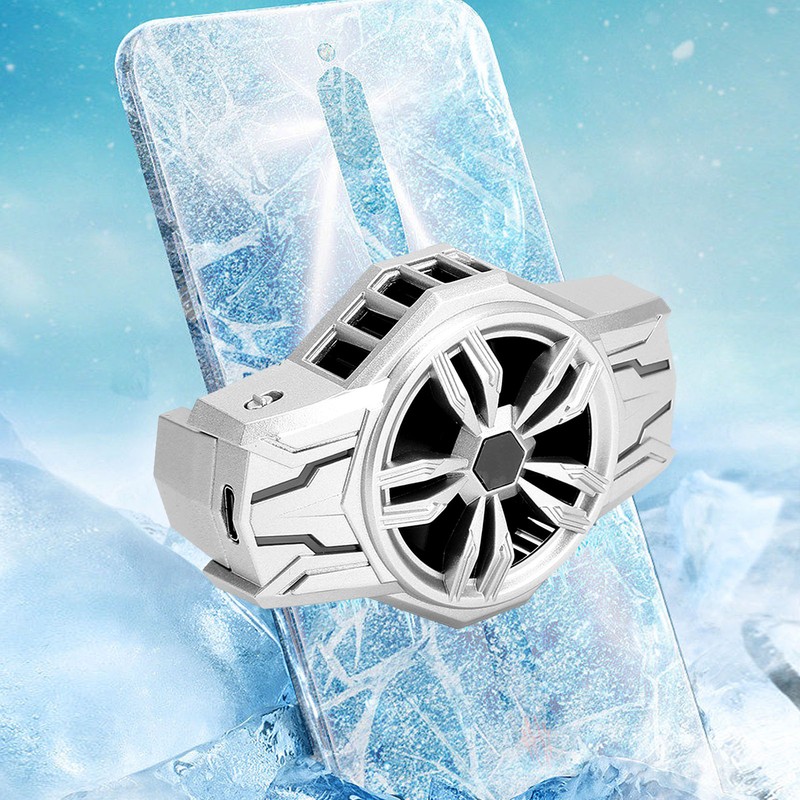 Phone Cooler Cell Phone Cooling Fan with Clip Mobile Phone