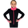ChloeNoel JS883P Contract Elite Polartec Spiral Fleece Figure Skating Jacket