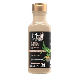 MAUI MOISTURE, Shampoo de Jabón Negro, Ideal para Todo Tipo de Cabello, Hidratación Intensa, Vegano, 385 ml