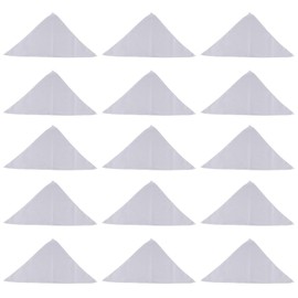 JIVIMOCO 15 Pcs Sublimation Blank Pet Bandana Heat Transfer Washable DIY Triangle Dog Scarf Bibs Kerchief for Dogs Puppy Cats
